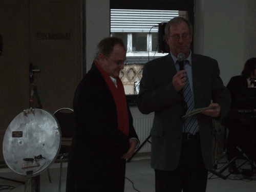 Dieter Ruhnke welcomes Sven Herrmann