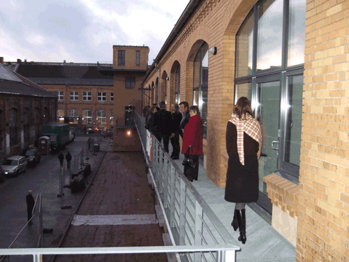 Visitation of the studio house