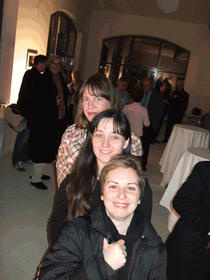 Antonia Simon (Schauhallen), Anke Schuster (GSE gGmbH) und Tanja Schomaker (Arthur Berlin)