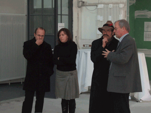 Roman Dutschak, Kathrin R�ffer, J�rgen Draeger und Dieter Ruhnke