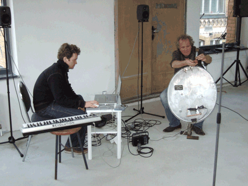 Installation der 'Instrumente'