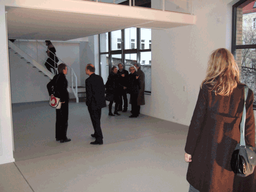 Besichtigung der Ateliers