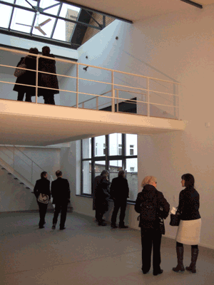 Besichtigung des Ateliers