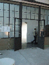 der Eingangsbereich des Draeger-Ateliers, durch den sp�ter die G�ste Einzug halten werden.